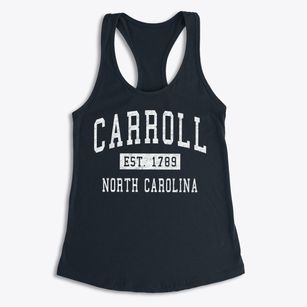 Carroll North Carolina Classic Established Women's Racerback Tank