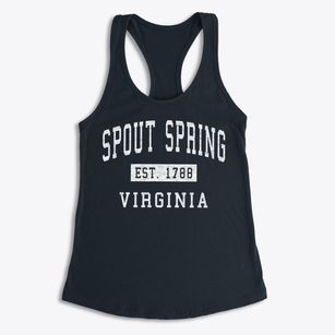 Spout Spring Virginia Classic Established Women's Racerback Tank