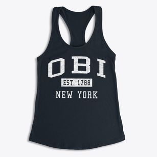 Obi New York Classic Established Women's Racerback Tank