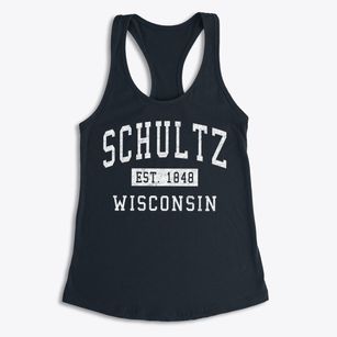 Schultz Wisconsin Classic Established Women's Racerback Tank
