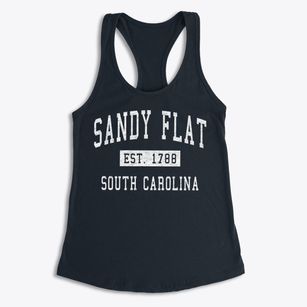 Sandy Flat South Carolina Classic Established Women's Racerback Tank