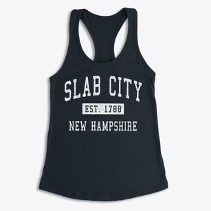 Slab City New Hampshire Classic Established Women's Racerback Tank