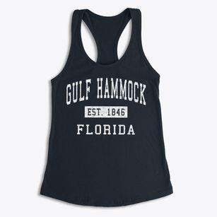 Gulf Hammock Florida Classic Established Women's Racerback Tank