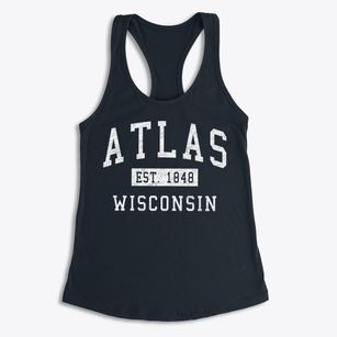 Atlas Wisconsin Classic Established Women's Racerback Tank