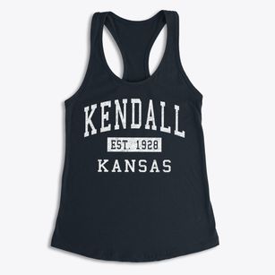 Kendall Kansas Classic Established Women's Racerback Tank