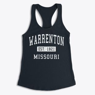 Warrenton Missouri Classic Established Women's Racerback Tank