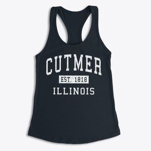 Cutmer Illinois Classic Established Women's Racerback Tank