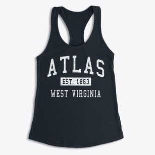Atlas West Virginia Classic Established Women's Racerback Tank