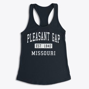 Pleasant Gap Missouri Classic Established Women's Racerback Tank