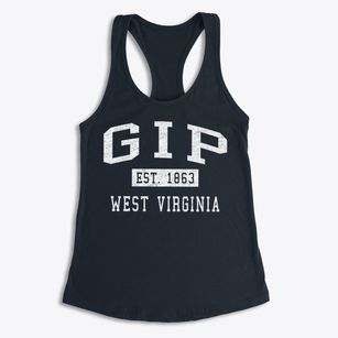 Gip West Virginia Classic Established Women's Racerback Tank