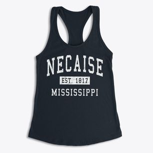 Necaise Mississippi Classic Established Women's Racerback Tank
