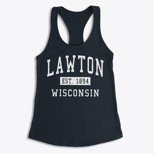 Lawton Wisconsin Classic Established Women's Racerback Tank