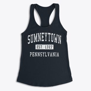 Sumneytown Pennsylvania Classic Established Women's Racerback Tank