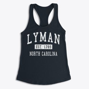 Lyman North Carolina Classic Established Women's Racerback Tank
