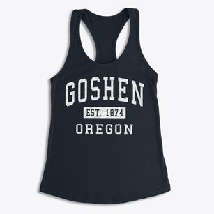 Goshen Oregon Classic Established Women's Racerback Tank