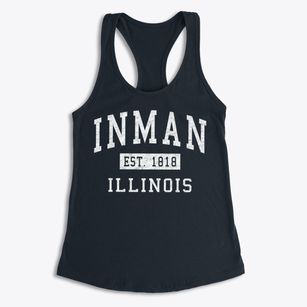 Inman Illinois Classic Established Women's Racerback Tank
