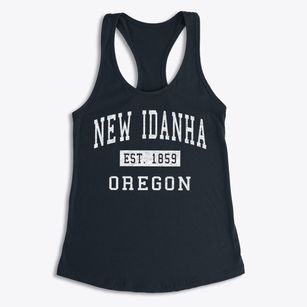 New Idanha Oregon Classic Established Women's Racerback Tank