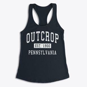 Outcrop Pennsylvania Classic Established Women's Racerback Tank