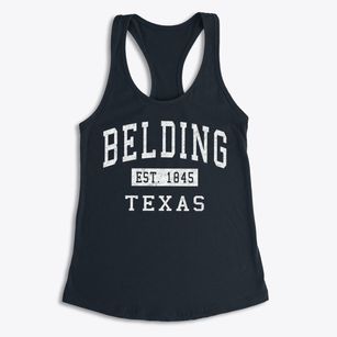 Belding Texas Classic Established Women's Racerback Tank