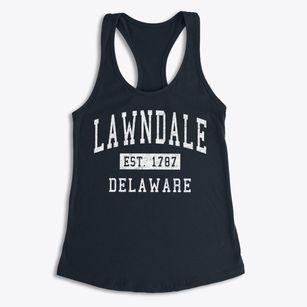Lawndale Delaware Classic Established Women's Racerback Tank