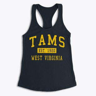 Tams West Virginia Classic Established Women's Racerback Tank