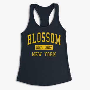Blossom New York Classic Established Women's Racerback Tank