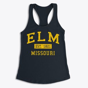 Elm Missouri Classic Established Women's Racerback Tank