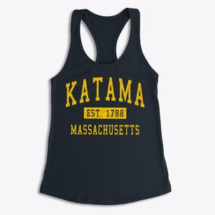 Katama Massachusetts Classic Established Women's Racerback Tank