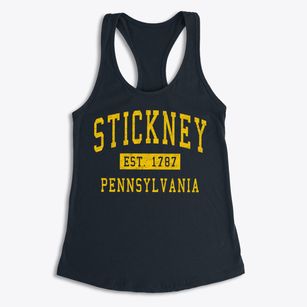 Stickney Pennsylvania Classic Established Women's Racerback Tank