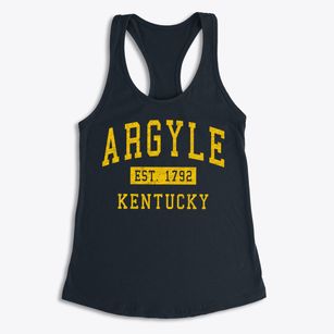 Argyle Kentucky Classic Established Women's Racerback Tank