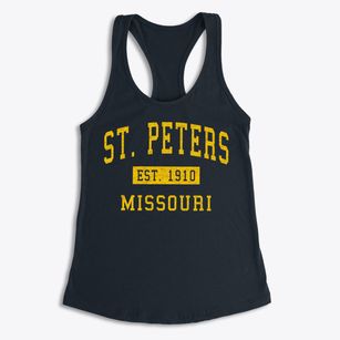 St. Peters Missouri Classic Established Women's Racerback Tank