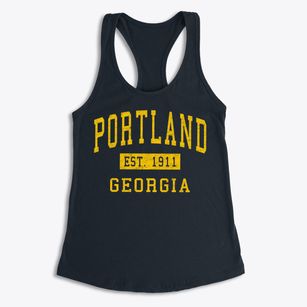 Portland Georgia Classic Established Women's Racerback Tank