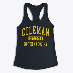 Coleman North Carolina Classic Established Women's Racerback Tank