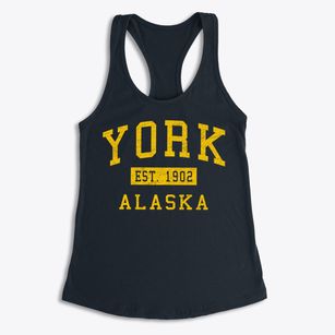 York Alaska Classic Established Women's Racerback Tank