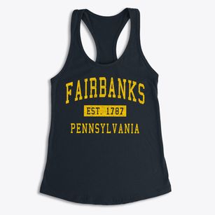 Fairbanks Pennsylvania Classic Established Women's Racerback Tank