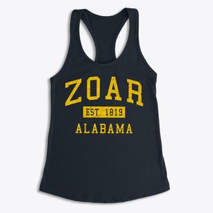 Zoar Alabama Classic Established Women's Racerback Tank