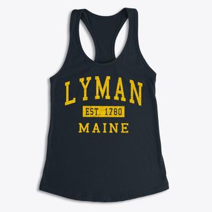 Lyman Maine Classic Established Women's Racerback Tank