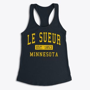 Le Sueur Minnesota Classic Established Women's Racerback Tank