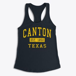Canton Texas Classic Established Women's Racerback Tank