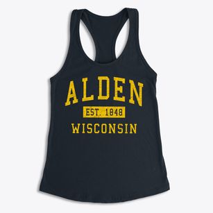 Alden Wisconsin Classic Established Women's Racerback Tank