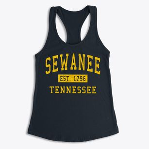 Sewanee Tennessee Classic Established Women's Racerback Tank