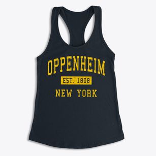 Oppenheim New York Classic Established Women's Racerback Tank