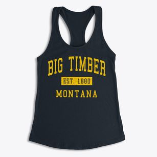 Big Timber Montana Classic Established Women's Racerback Tank