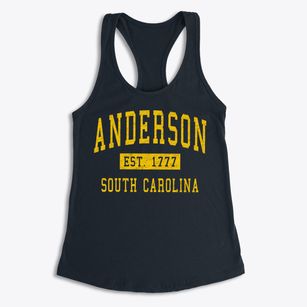 Anderson South Carolina Classic Established Women's Racerback Tank