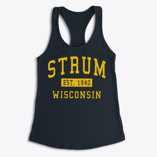 Strum Wisconsin Classic Established Women's Racerback Tank