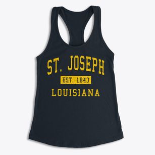 St. Joseph Louisiana Classic Established Women's Racerback Tank