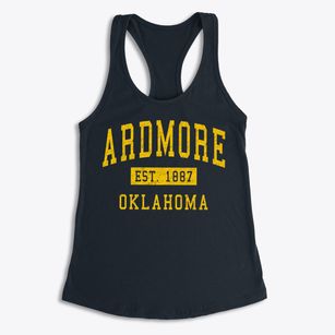 Ardmore Oklahoma Classic Established Women's Racerback Tank