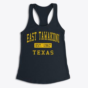 East Tawakoni Texas Classic Established Women's Racerback Tank