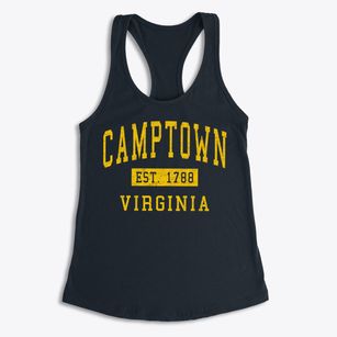 Camptown Virginia Classic Established Women's Racerback Tank