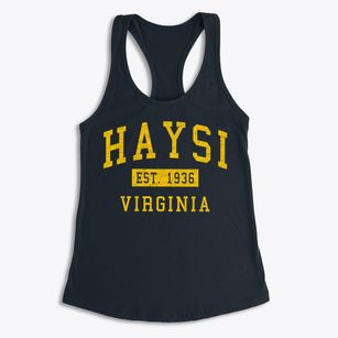Haysi Virginia Classic Established Women's Racerback Tank